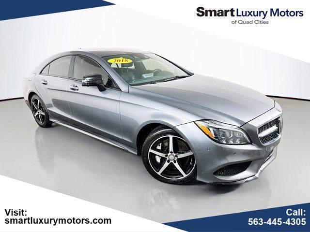 used 2018 Mercedes-Benz CLS 550 car, priced at $29,703