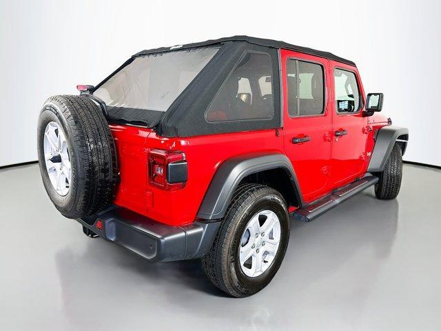 used 2021 Jeep Wrangler Unlimited car, priced at $34,332