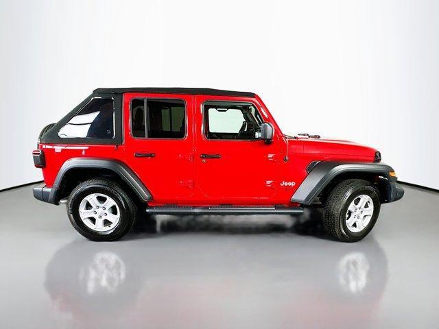used 2021 Jeep Wrangler Unlimited car, priced at $34,332