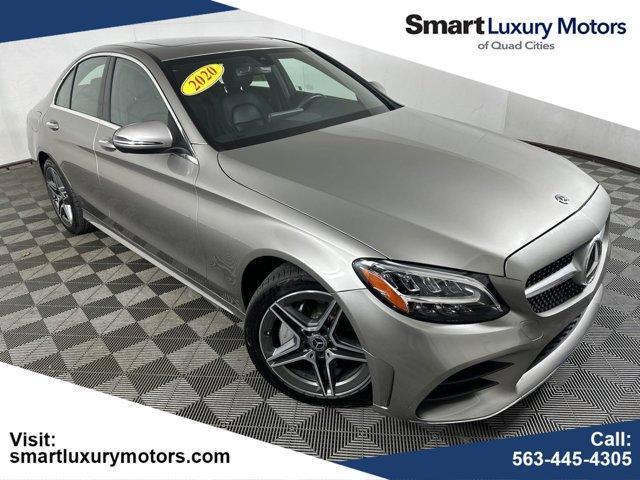 used 2020 Mercedes-Benz C-Class car, priced at $25,907