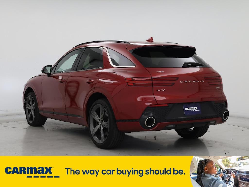 used 2023 Genesis GV70 car, priced at $44,998