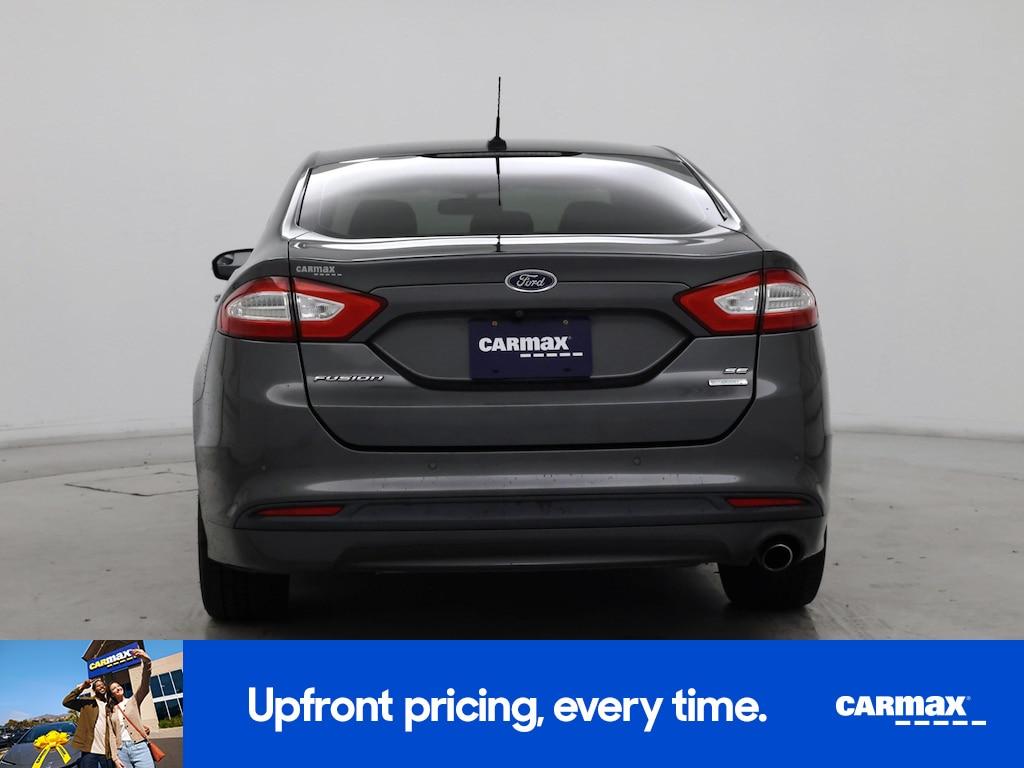 used 2016 Ford Fusion car, priced at $12,998