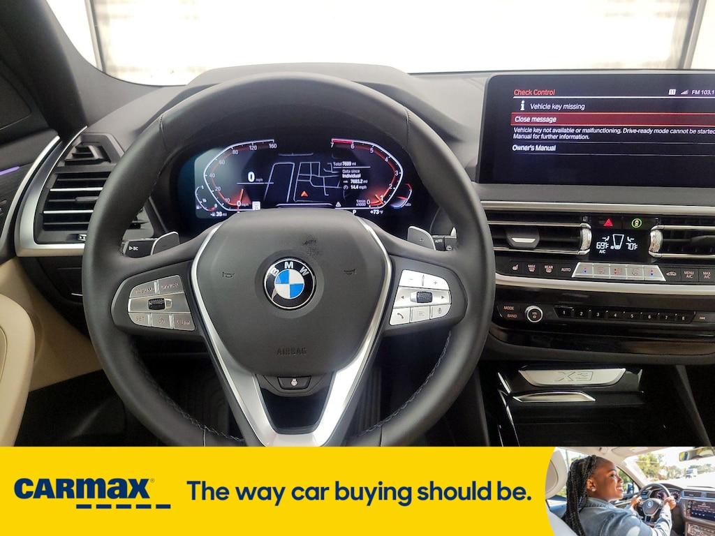 used 2023 BMW X3 car, priced at $38,998