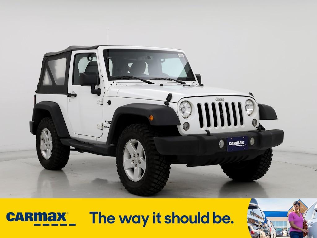 used 2017 Jeep Wrangler car, priced at $20,998