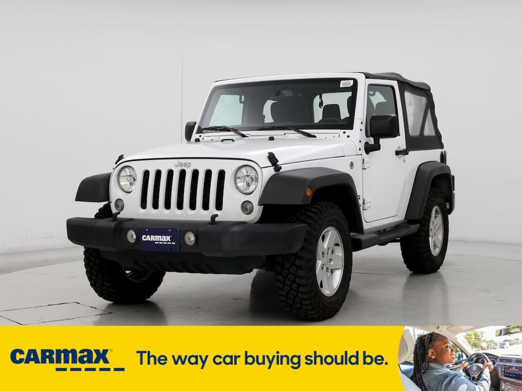 used 2017 Jeep Wrangler car, priced at $20,998