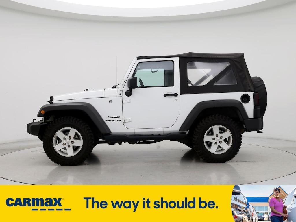 used 2017 Jeep Wrangler car, priced at $20,998