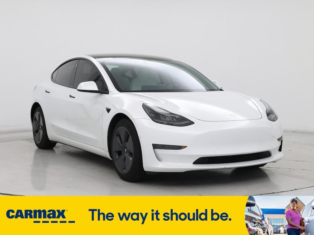 used 2021 Tesla Model 3 car, priced at $25,998