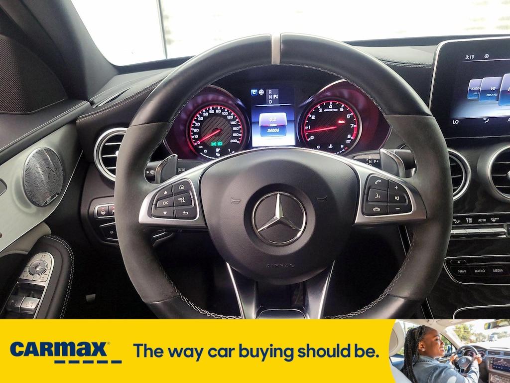 used 2018 Mercedes-Benz C-Class car, priced at $46,998