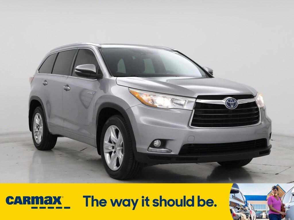 used 2015 Toyota Highlander Hybrid car, priced at $28,998