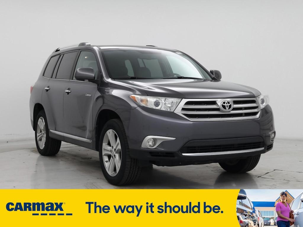 used 2013 Toyota Highlander car, priced at $17,998