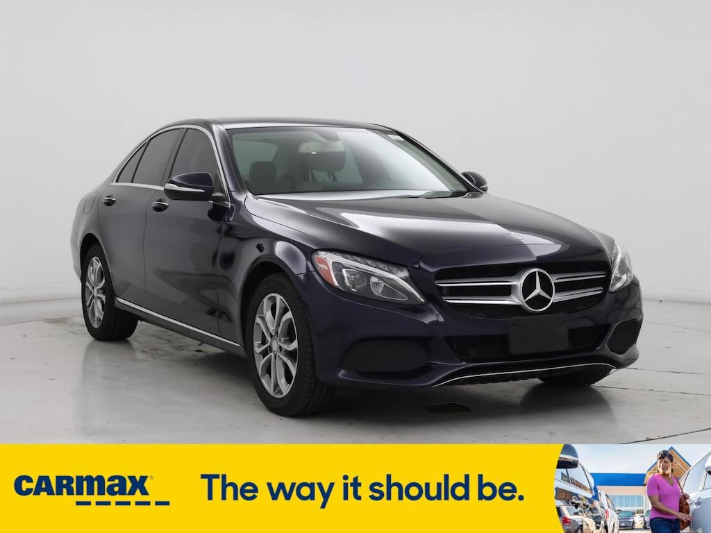 used 2015 Mercedes-Benz C-Class car, priced at $15,998