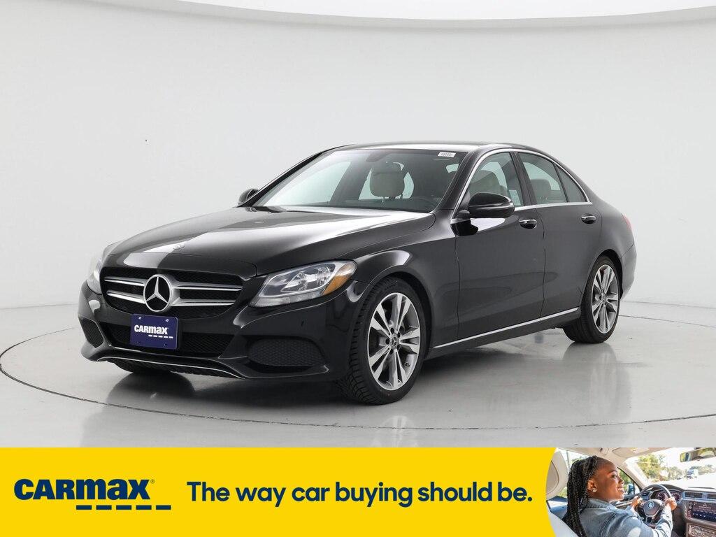 used 2018 Mercedes-Benz C-Class car, priced at $17,998