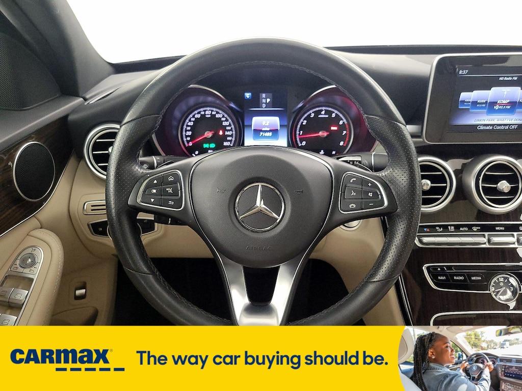 used 2018 Mercedes-Benz C-Class car, priced at $17,998