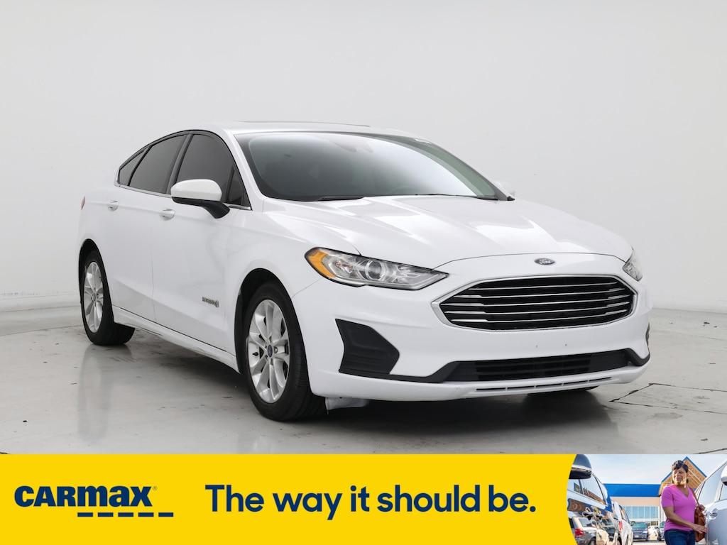 used 2019 Ford Fusion Hybrid car, priced at $14,599
