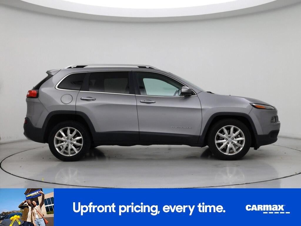 used 2015 Jeep Cherokee car, priced at $13,998