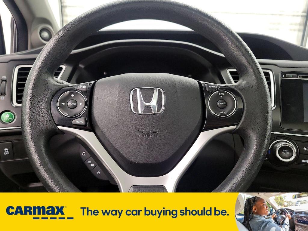 used 2015 Honda Civic car, priced at $14,998