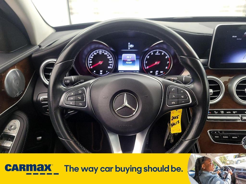 used 2015 Mercedes-Benz C-Class car, priced at $17,998