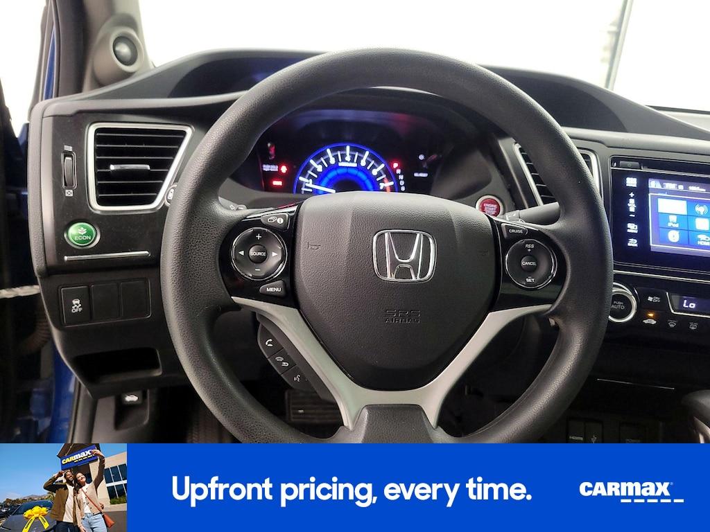 used 2015 Honda Civic car, priced at $16,998