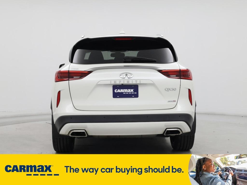 used 2020 INFINITI QX50 car, priced at $23,998