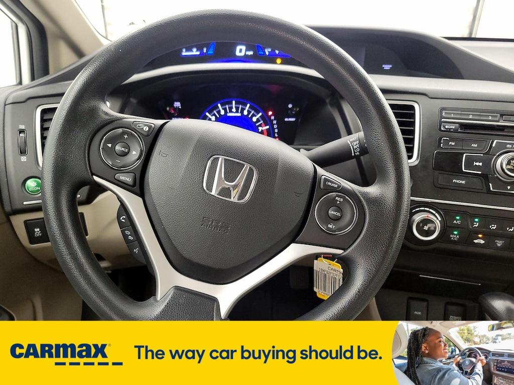 used 2015 Honda Civic car, priced at $12,998