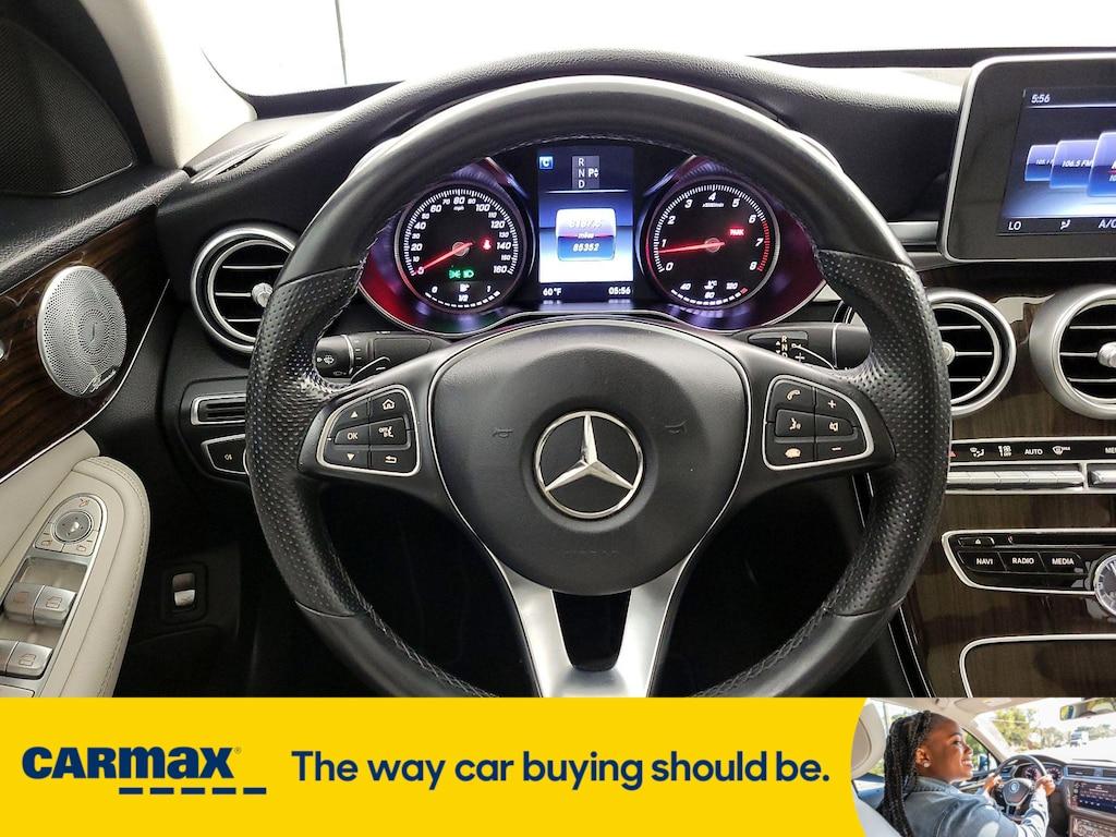 used 2017 Mercedes-Benz C-Class car, priced at $17,998