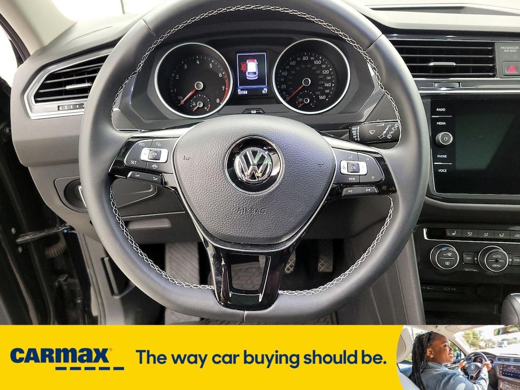 used 2021 Volkswagen Tiguan car, priced at $19,998