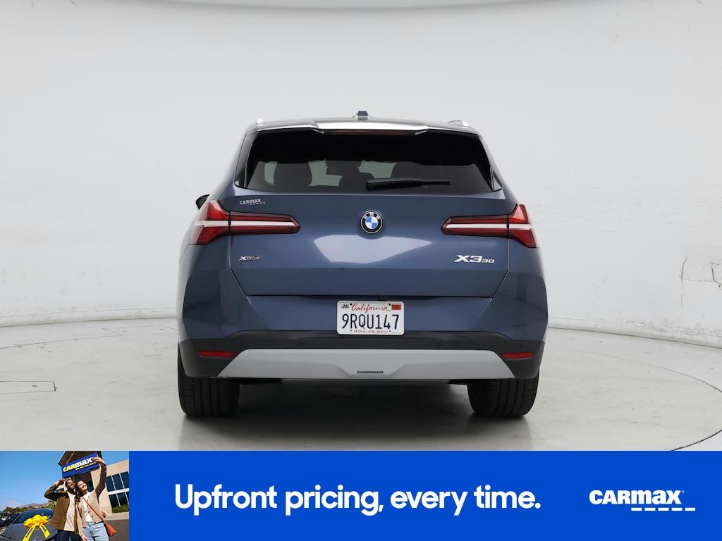 used 2025 BMW X3 car, priced at $44,998