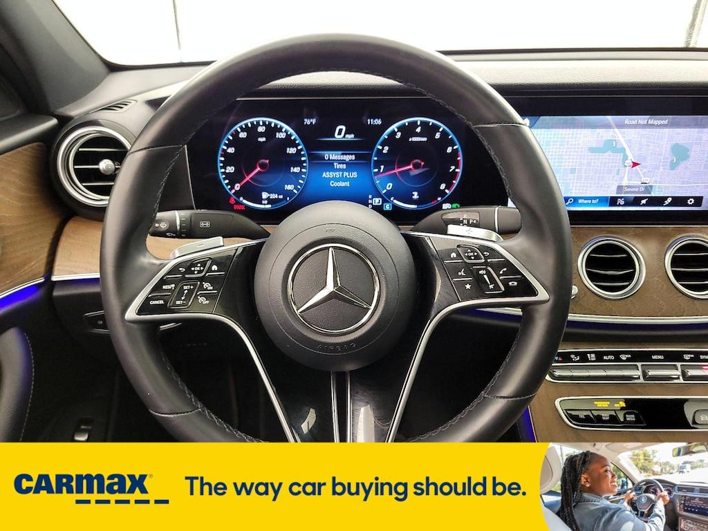 used 2021 Mercedes-Benz E-Class car, priced at $36,998