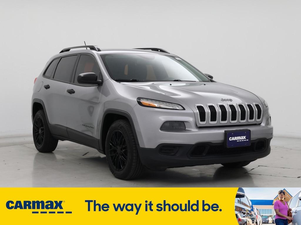 used 2016 Jeep Cherokee car, priced at $11,998