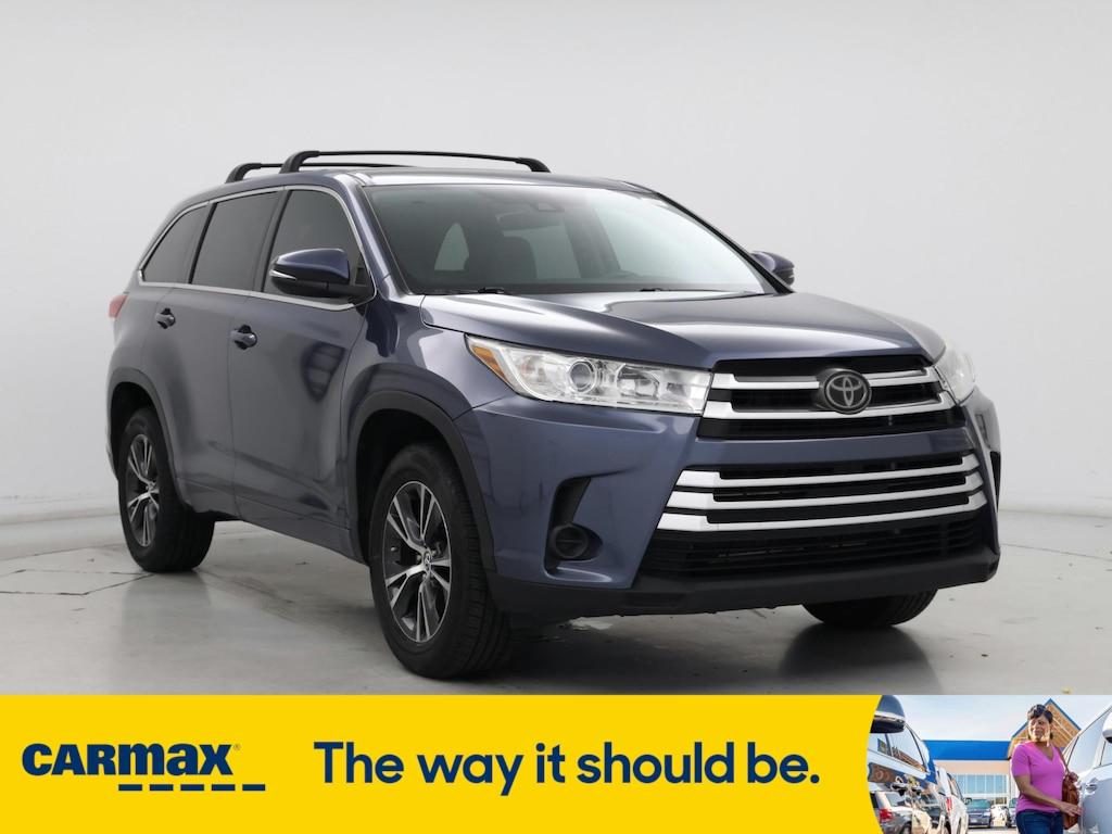 used 2018 Toyota Highlander car, priced at $18,998