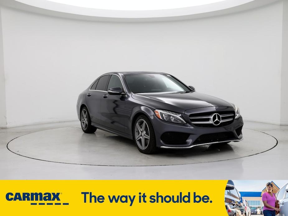 used 2015 Mercedes-Benz C-Class car, priced at $17,998