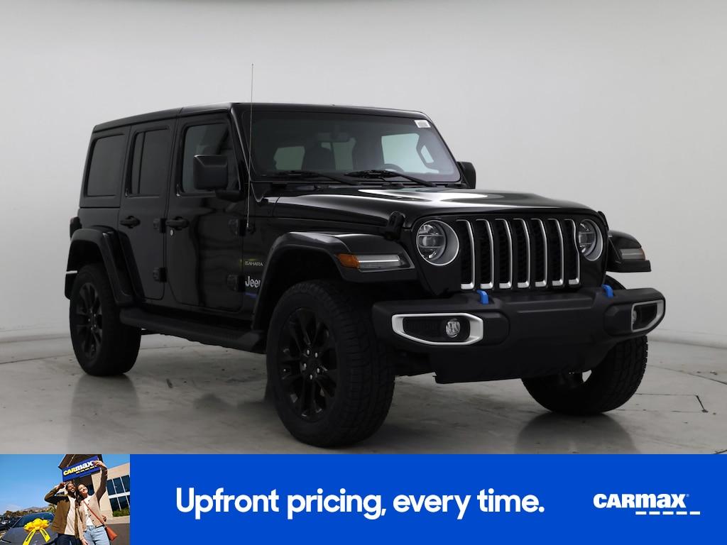 used 2022 Jeep Wrangler Unlimited 4xe car, priced at $34,998