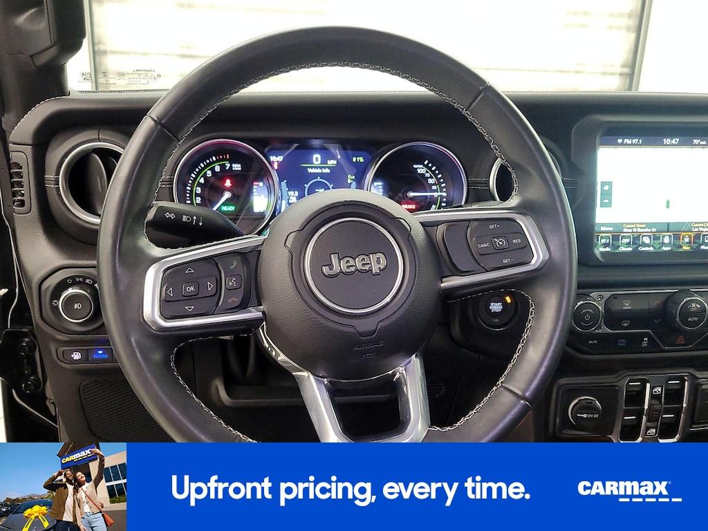 used 2022 Jeep Wrangler Unlimited 4xe car, priced at $34,998