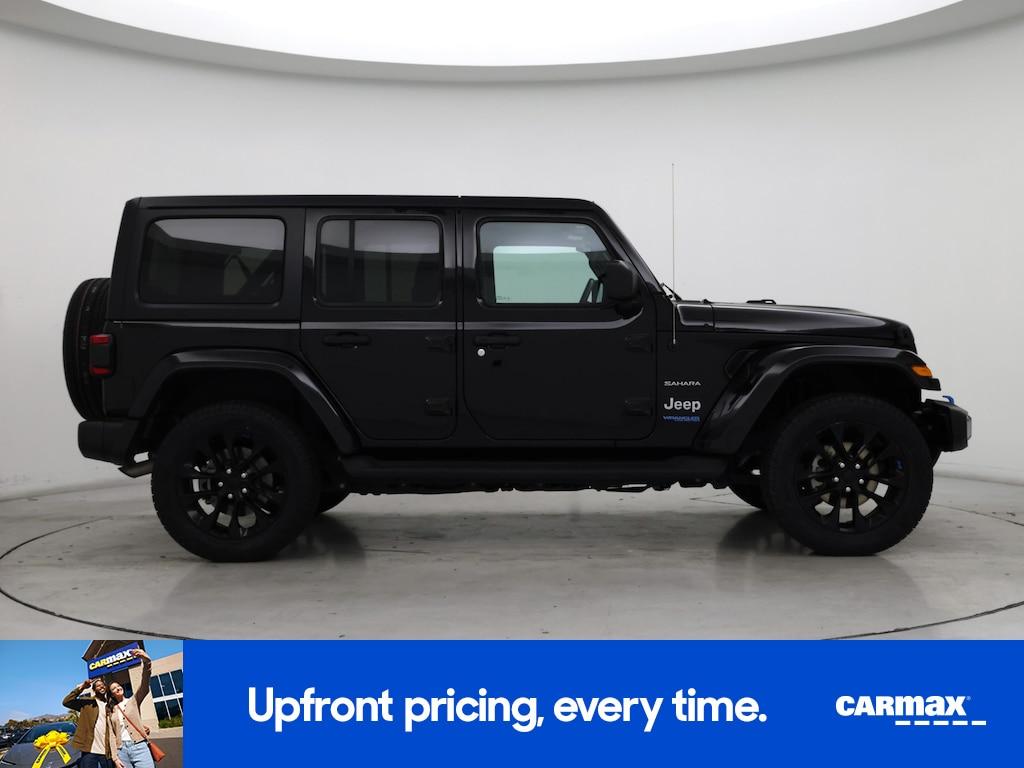 used 2022 Jeep Wrangler Unlimited 4xe car, priced at $34,998