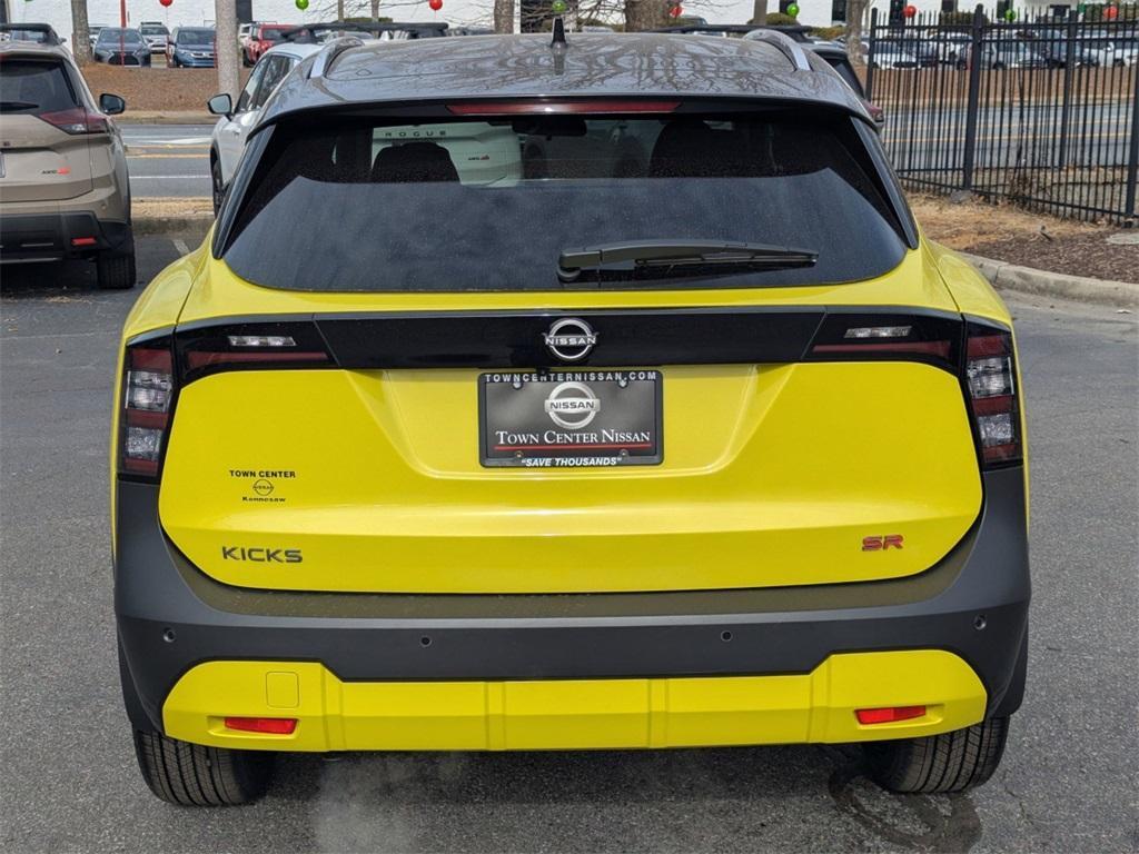 new 2025 Nissan Kicks car, priced at $25,795