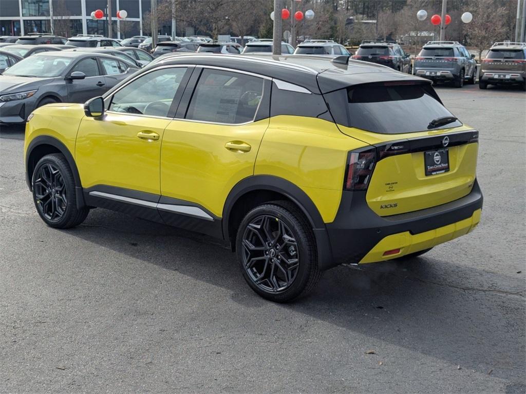 new 2025 Nissan Kicks car, priced at $25,795