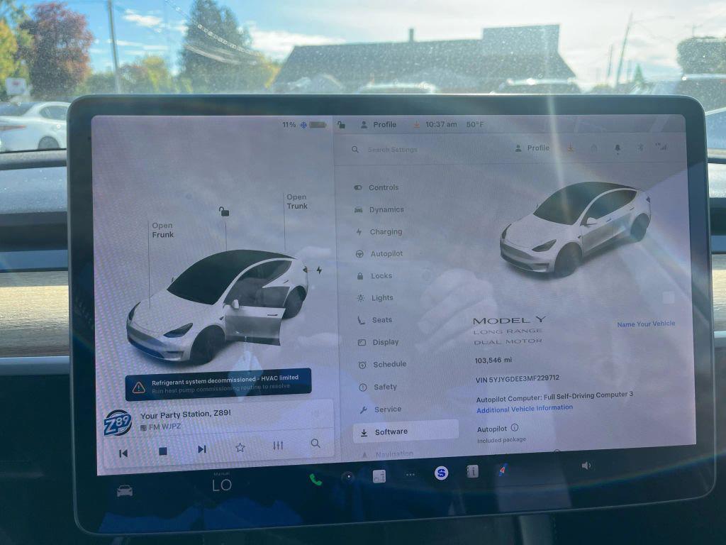 used 2021 Tesla Model Y car, priced at $20,888
