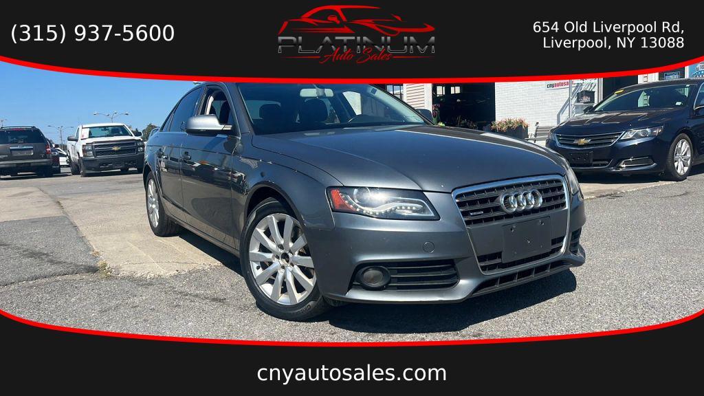 used 2012 Audi A4 car, priced at $6,999