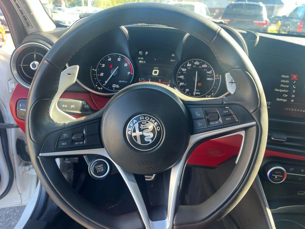 used 2018 Alfa Romeo Giulia car, priced at $13,999