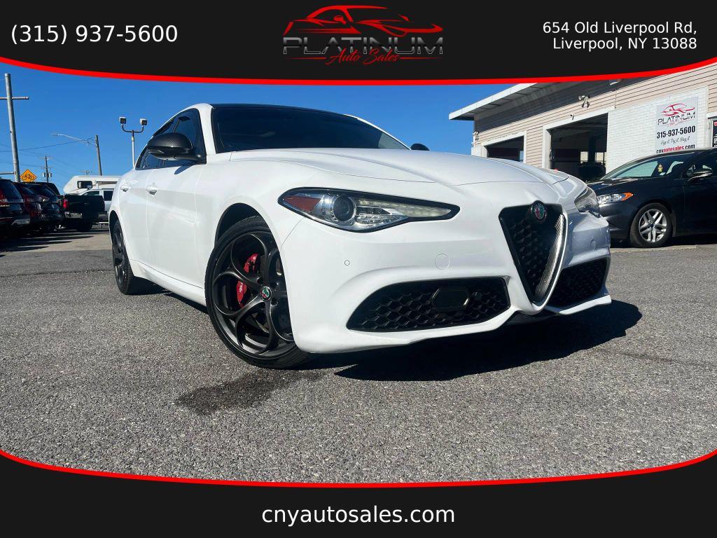 used 2018 Alfa Romeo Giulia car, priced at $13,999