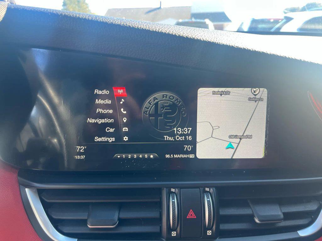 used 2018 Alfa Romeo Giulia car, priced at $13,999