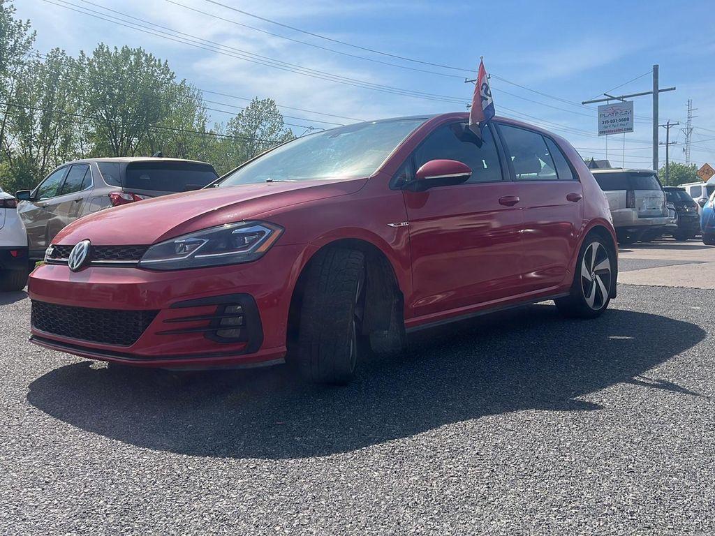 used 2018 Volkswagen Golf GTI car, priced at $15,888