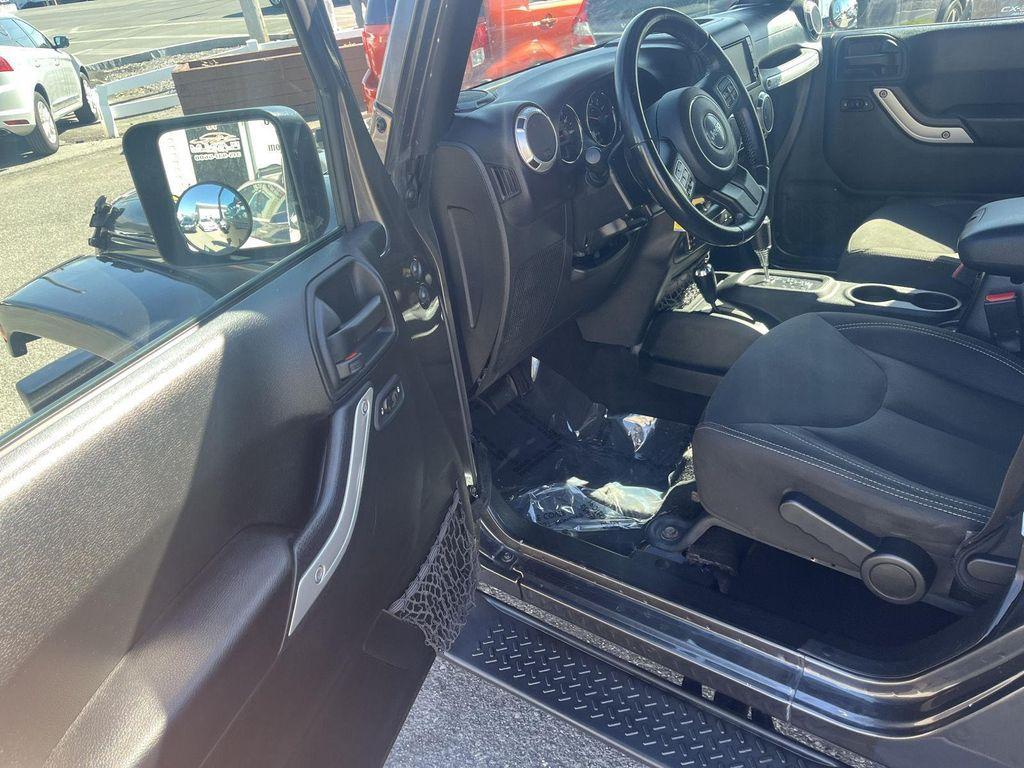 used 2017 Jeep Wrangler Unlimited car, priced at $17,488