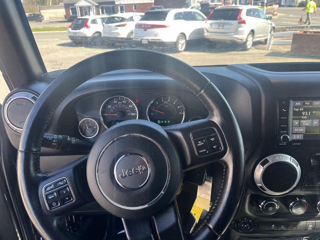 used 2017 Jeep Wrangler Unlimited car, priced at $17,488