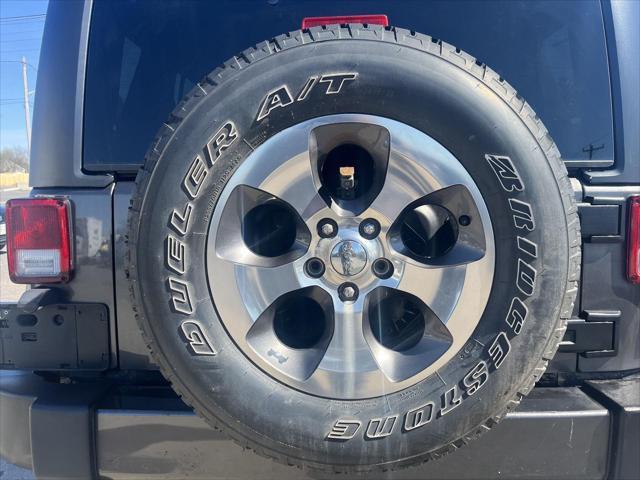 used 2017 Jeep Wrangler Unlimited car, priced at $18,900