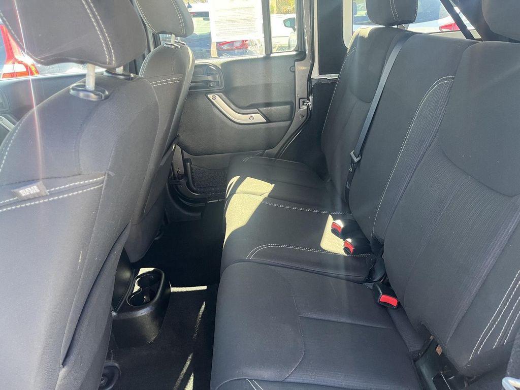 used 2017 Jeep Wrangler Unlimited car, priced at $17,488