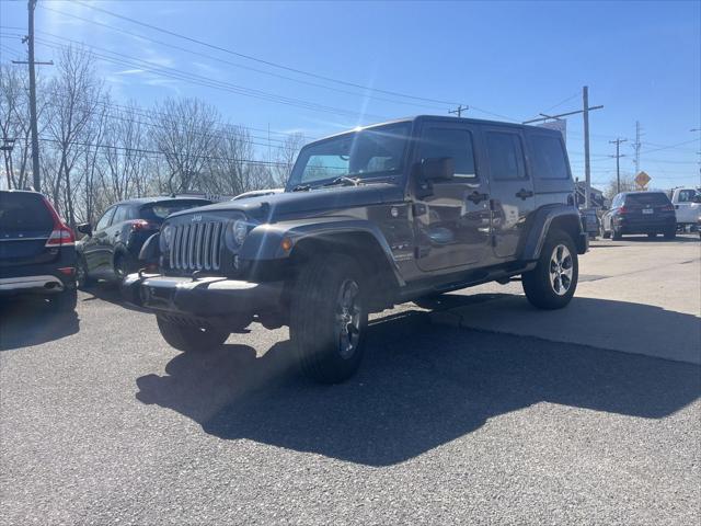 used 2017 Jeep Wrangler Unlimited car, priced at $18,900