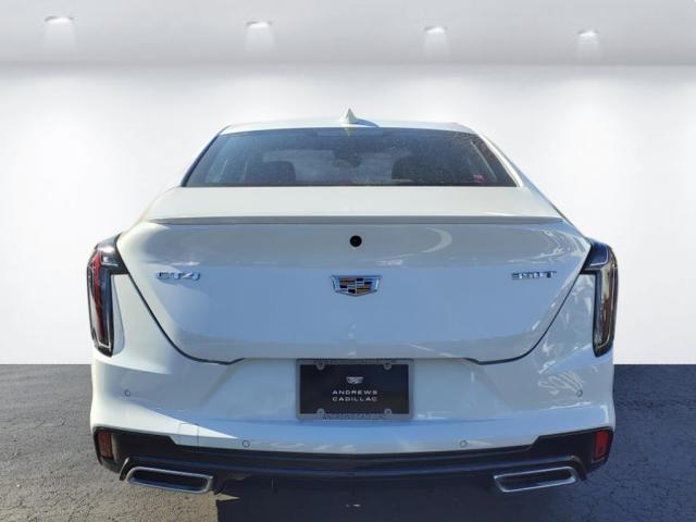 new 2025 Cadillac CT4 car, priced at $49,240