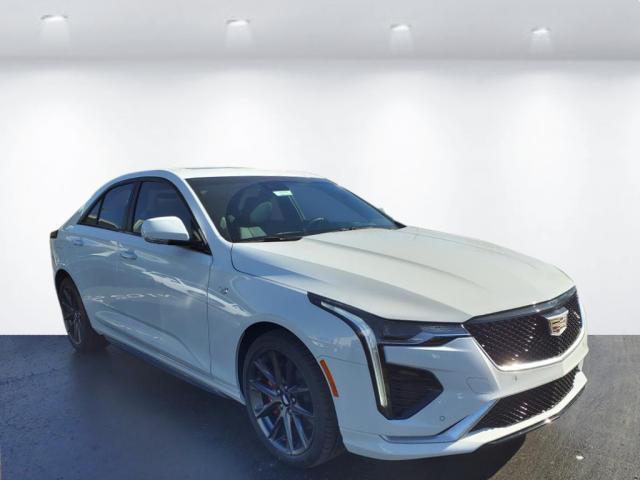 new 2025 Cadillac CT4 car, priced at $49,240