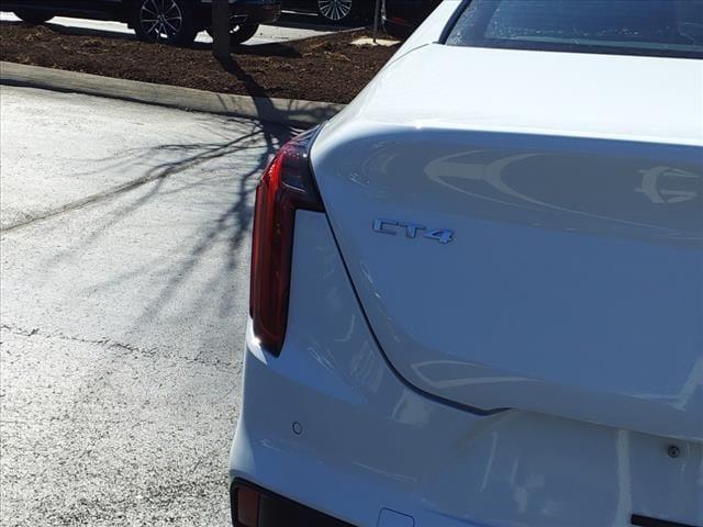 new 2025 Cadillac CT4 car, priced at $48,040